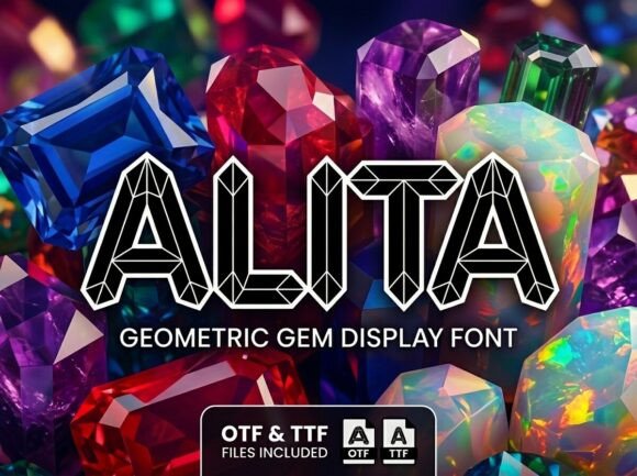 Alita: A Display Font for Professional Branding