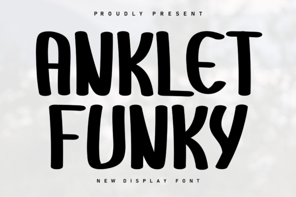 Anklet Funky: A Handwritten Font for Dynamic Branding and Campaigns