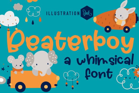 Beaterboy: A Bold Display Font for Creative Publishing