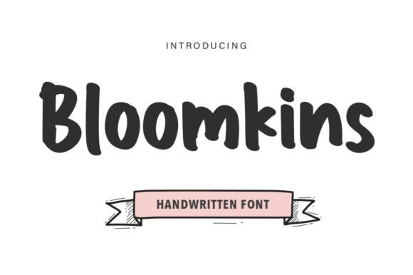 Bloomkins: A Bold Display Font for Creative Campaigns