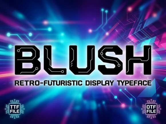 Blush: A Display Font That Elevates Your Brand Visuals