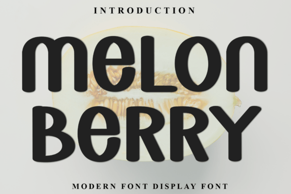 Bring Festive Charm with the Melon Berry Typeface