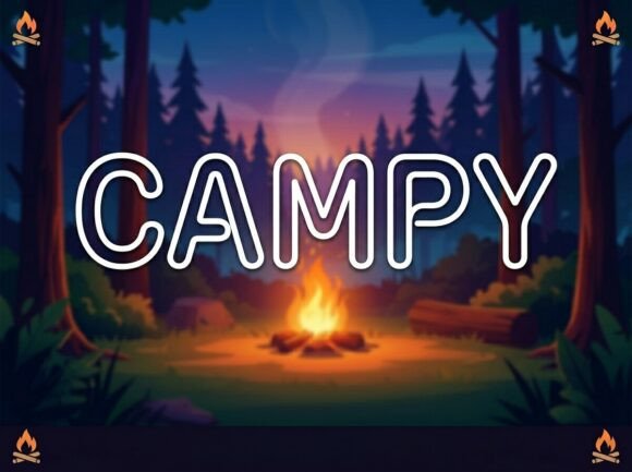 Campy Font for Professional Branding and Eye-Catching Designs