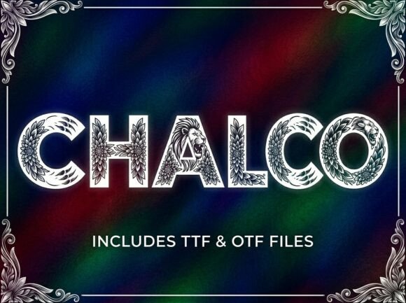 Chalco: A Bold Display Font for Creative Branding