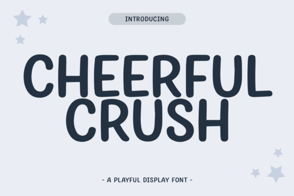 Cheerful Crush: A Joyful Font for Creative Projects