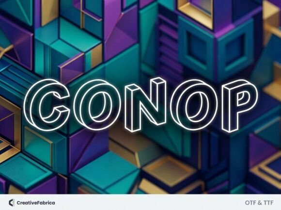 Conop: A Display Font That Elevates Your Brand Identity