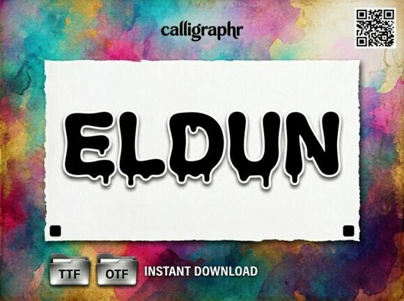 Eldun: A Display Font That Elevates Brand Identity