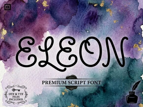 Eleon Font: A Stylish Display Font for Creative Projects
