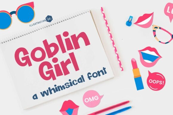 Goblin Girl Font for Creative Craft Projects