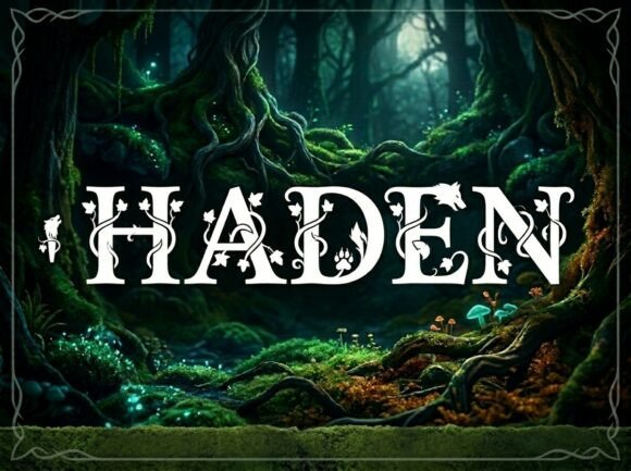 Haden Font: A Stylish Display Font for Creative Projects