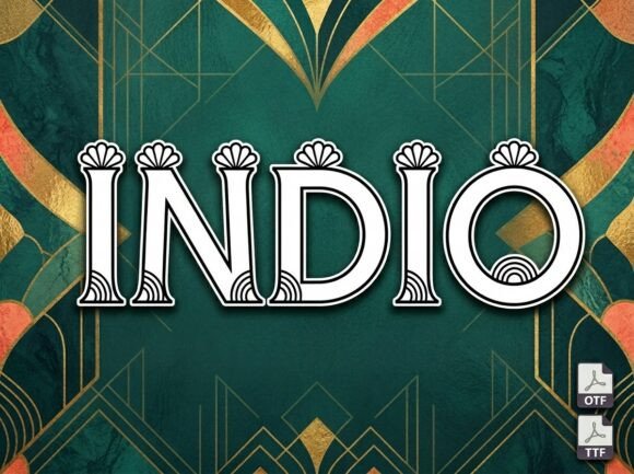 Indio: A Display Font That Elevates Editorial Design