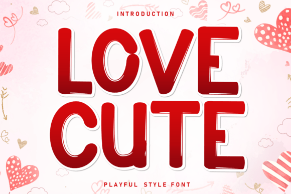 Love Cute Font for Playful Branding and Digital Campaigns
