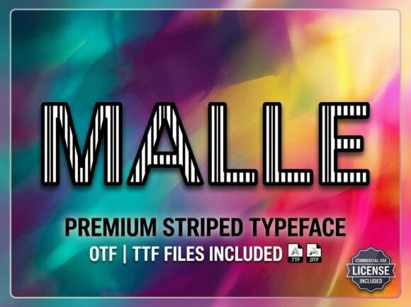 Malle: A Bold Display Font for Modern Design