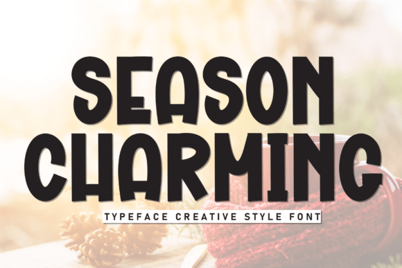 Season Charming Display Font for Web Design