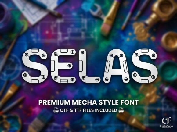 Selas: A Display Font That Elevates Branding