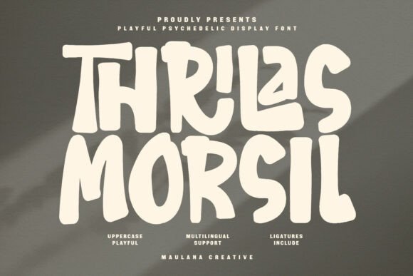 Thrilas Morsil Display Font Review