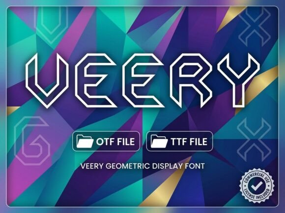 Veery Font: A Stylish Display Font for Creative Projects